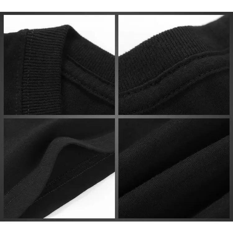 เสื้อยืดผู้ชายแฟชั่นแบรนด์อินเทรนด์เหมาะกับฤดูร้อน แขนสั้นครึ่งแขน เสื้อยืดหล่อลดวัย เสื้อท็อป.