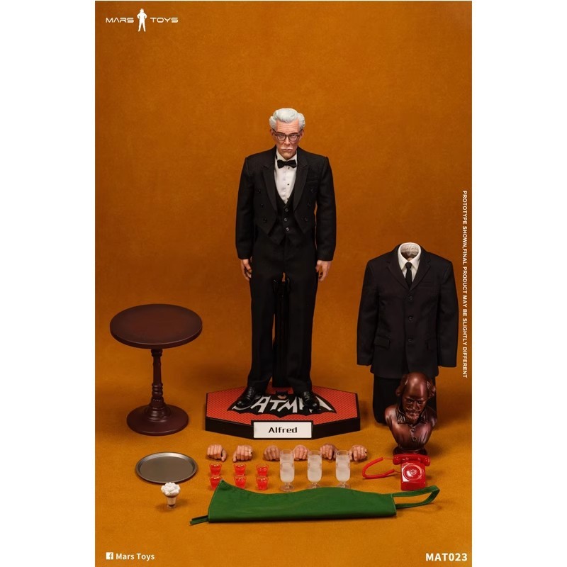 Mars Toys 1/6 Alfred 1966 เวอร์ชัน MAT023 Action Figure