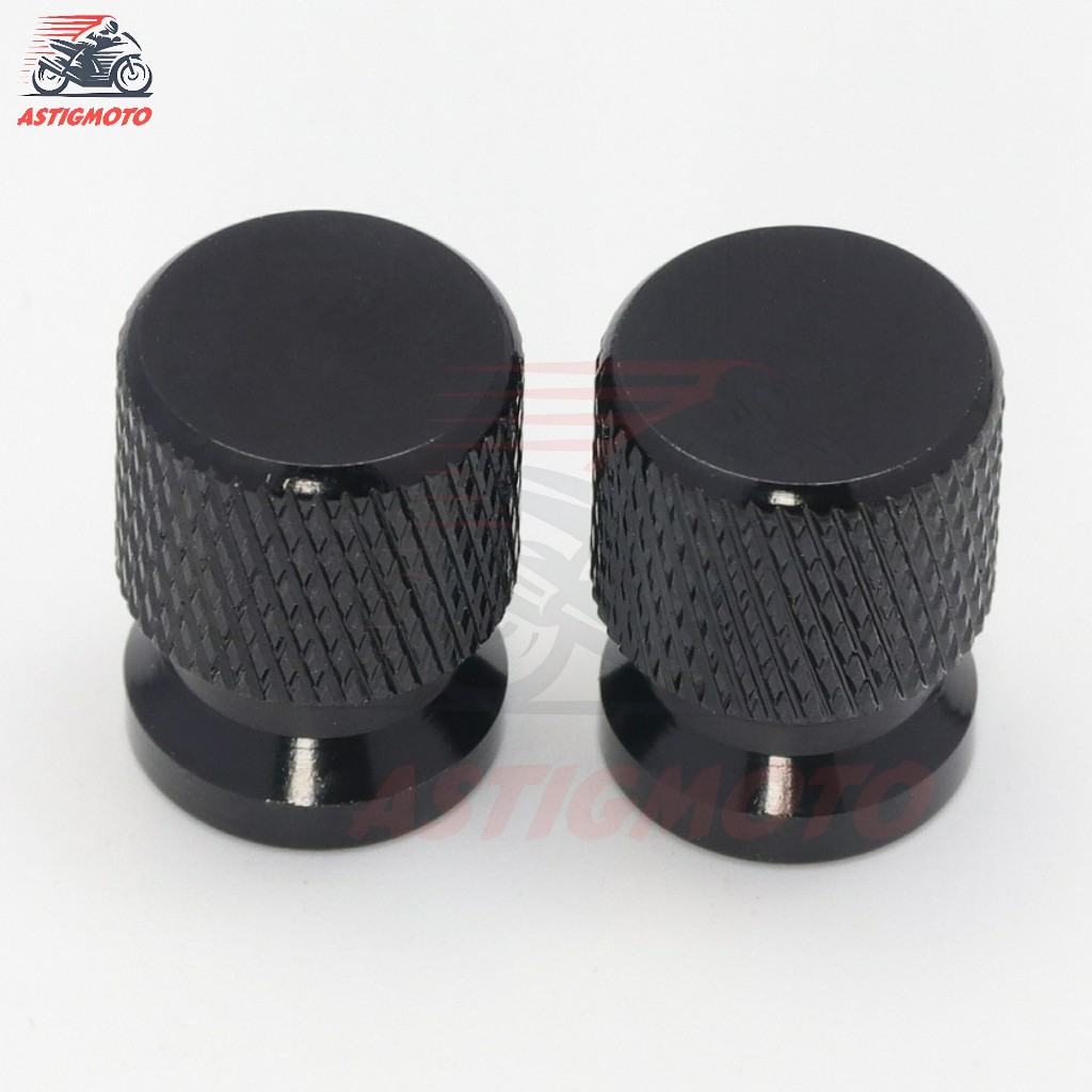 2pcs CNC อลูมิเนียมรถจักรยานยนต์ล้อยางวาล์ว Tyre Stem Air วาล์วหมวก Airtight ฝาครอบ takip sa pito ng gulong