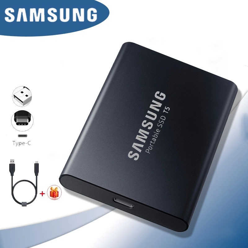⚡️Samsung⚡️-ฮาร์ดไดรฟ์ภายนอก แบบพกพา 4TB 8TB 16TB 30TB 1TB 2TB