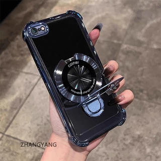เคสโทรศัพท์สําหรับiPhone 6 Plus iPhone 6s Plus Aestheticเคสโทรศัพท์ออกแบบใหม่electroplatedพร้อมสี่มุมAnti Dropฟังก์ชั่นTPU soft Shellพร้อมที่วางโทรศัพท์