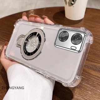 เคสโทรศัพท์สําหรับOPPO A57 4G 2022 A57 5G 2022 A77 A77sความงามออกแบบใหม่เคสโทรศัพท์เคลือบด้วยไฟฟ้าสี่มุมAnti Dropฟังก์ชั่นTPU soft Shellพร้อมที่วางโทรศัพท์