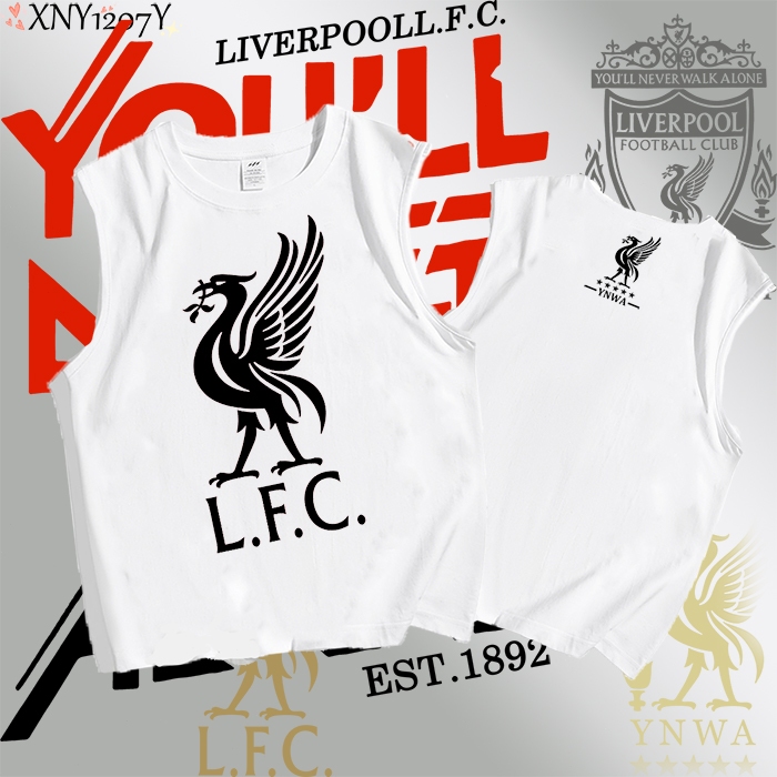 เสื้อกั๊ก Liverpool Football Sleeveless T-shirtใส่ได้ ทั้ง ชาย ใส่สบาย ไม่หด ไม่ย้ จัดส่งที่รวดเร็ว S-5XL#05