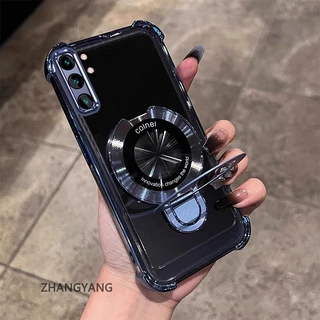 SAMSUNG เคสโทรศัพท์สําหรับSamsung note 10 note 10 Pro note 10 Plus Aestheticเคสโทรศัพท์ออกแบบใหม่เคลือบด้วยไฟฟ้าสี่มุมAnti Dropฟังก์ชั่นTPU soft Shellพร้อมที่วางโทรศัพท์