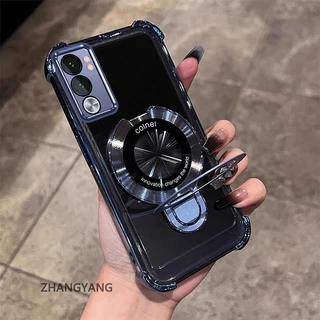 สําหรับ vivo Y19S ความงามไฟฟ้าป้องกันการตกกระแทกซิลิโคนเคสโทรศัพท์พร้อมที่วางโทรศัพท์อเนกประสงค์การออกแบบรูปตัว U ใหม่ TPU นิ่ม