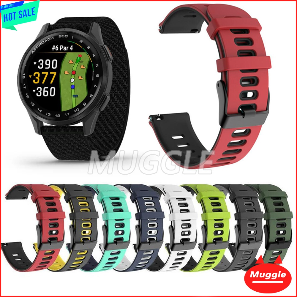 Garmin Approach S50 สายนาฬิกาซิลิโคน Garmin Approach S50 bands สายนาฬิกาซิลิโคน Garmin Approach S50