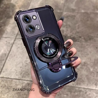 กรณีสําหรับ vivo Y28 4G ความงามไฟฟ้า anti drop เคสโทรศัพท์ซิลิโคนพร้อมผู้ถือโทรศัพท์อเนกประสงค์ U-รูปใหม่ TPU นิ่ม