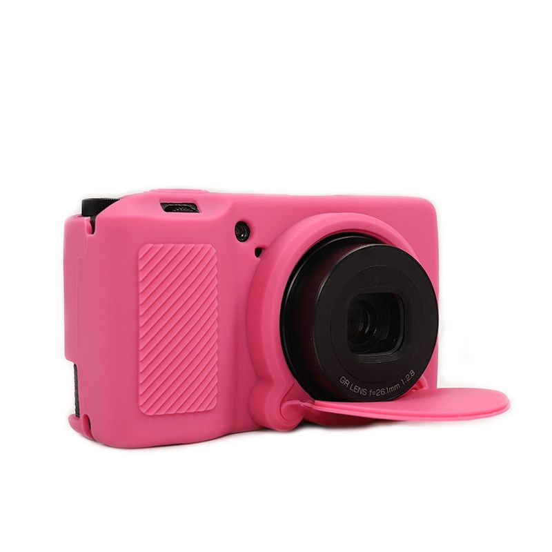 GRIII GR3X GR3 ปลอกซิลิโคนฝาครอบกล้องสําหรับ Ricoh GR3 ผิวยาง
