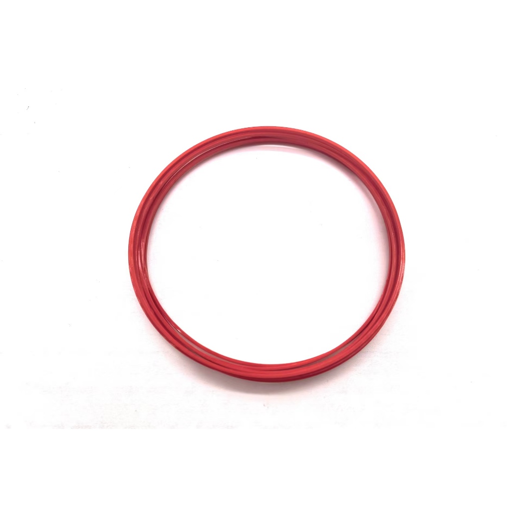 1pcs ใหม่สีแดงตัวบ่งชี้แหวนสีแดงสายวงกลมสําหรับ Canon EF 24-105 มม.24-105 f/4L IS USM เลนส์อะไหล่ซ่อม