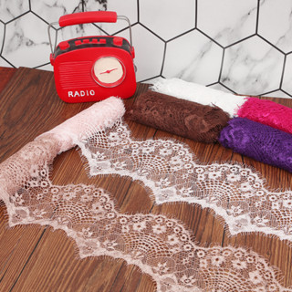 3หลา14สีตัวเลือกดอกไม้เย็บปักถักร้อยลูกไม้ผ้าขอบริบบิ้นสําหร…