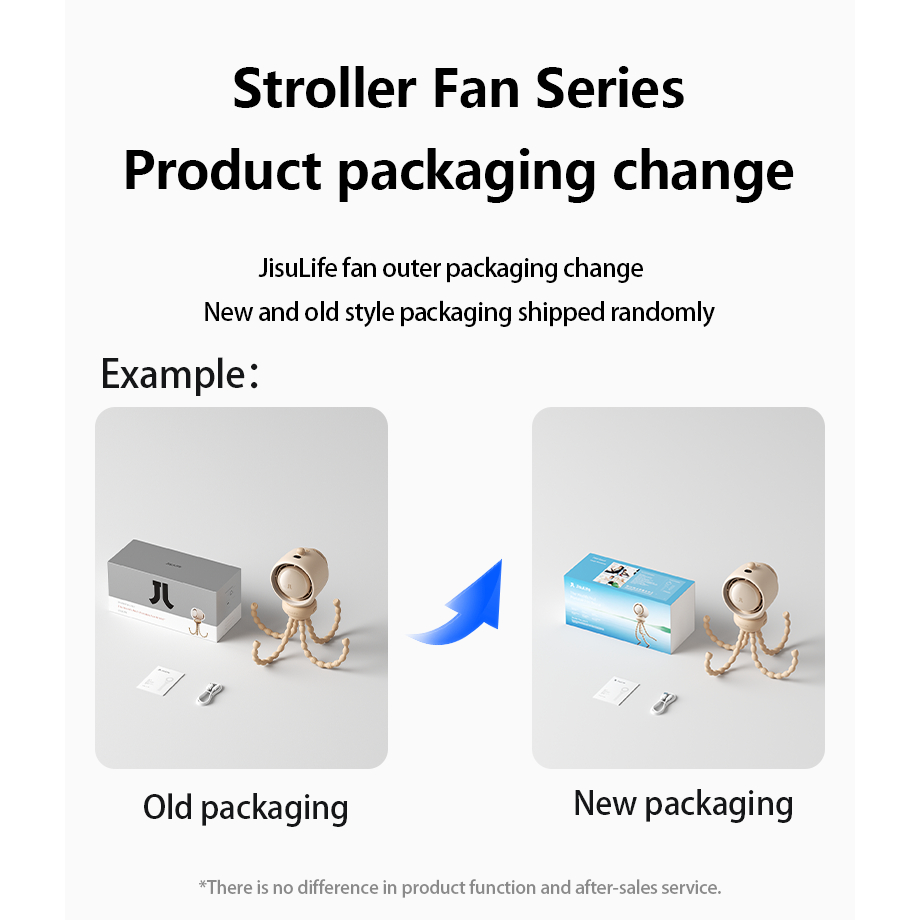 JisuLife Stroller Fan Life2 พัดลมพกพา JisuLife สําหรับรถเข็นเด็ก Leafless 5000mAh 100 ความเร็วป้องกันการหยิกเขย่าหัวฟอกอากาศพัดลมเด็กเดสก์ท็อปกลางแจ้งพร้อมไฟ 3 เกียร์ พัดลมไร้สาย พัดลมไอเย็น พัดลมติดรถเข็น ราคา ถูกที่สุด ดีลบีเคเค แกลเลอรีภาพที่ 8