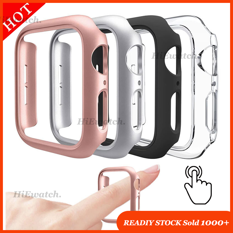 Glitter Clear Case สําหรับ Apple Watch 41/45/40/44/42/38/49 มม. Ultra, Bling ฝาครอบกันชนสําหรับ iWatch Series 9/8/7/5/6/SE