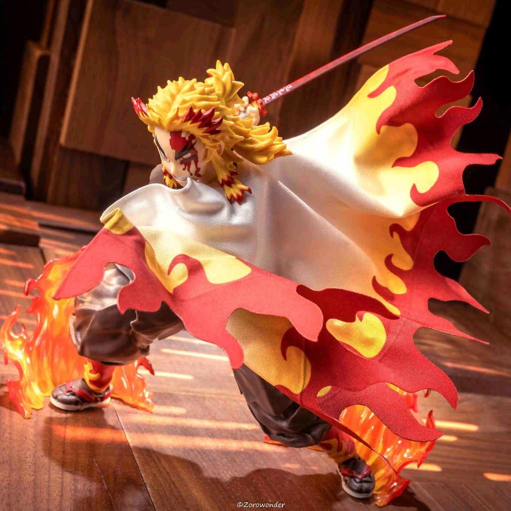 Figma BUZZmod Demon Slayer Yanzhu Purgatory Kyojuro Cloak Cloak Clothes Model