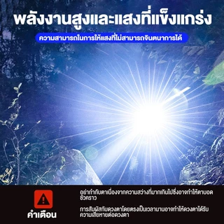 KIRA ไฟฉายคาดหัว ไฟฉาย led เดินป่าไฟฉายส่องกบ ซูมได้และกันน้ำ