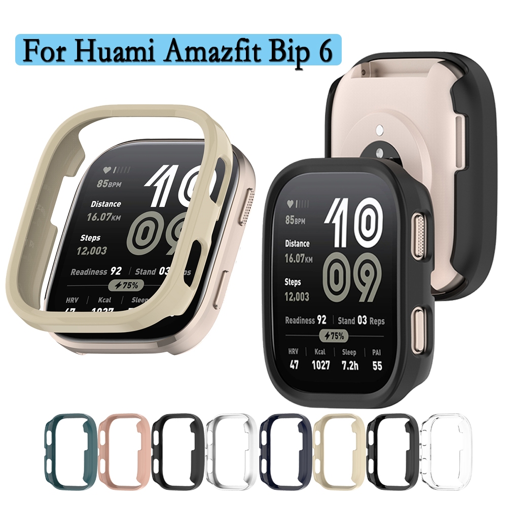 สําหรับ Huami Amazfit Bip 6 Hollow Watch Case Hard PC ฝาครอบนาฬิกาป้องกันตกแต่งสําหรับ Huami Amazfit Bip 6