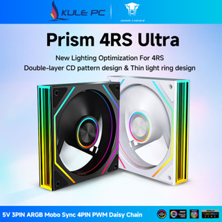 Jungle Leopard Prism 4RS Ultra ARGB CPU พัดลม 120 มม.สีดํา/ส…