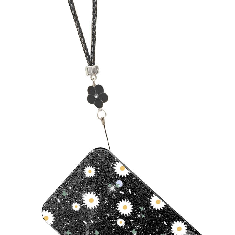 YBD เคสโทรศัพท์สําหรับ infinix Hot 60i Hot 60 Pro + Hot 50 Pro + X6726 X6728 X6728B X6885 X6886 Fine Sparkling Diamond ญี่ปุ่นและเกาหลี Daisy ดอกไม้ INS - รูปที่ 7