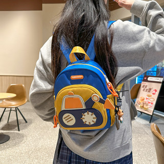 กระเป๋าเป้สะพายหลังเด็กคุณภาพสูงสําหรับผู้หญิงรถขุดกระเป๋านั…