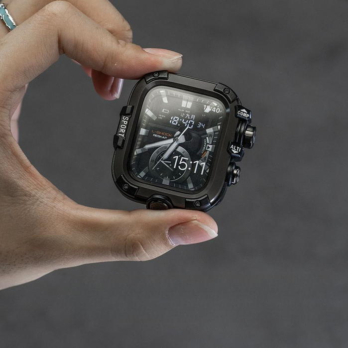 ฉันดู โลหะกันน้ํากันฝุ่นแบบบูรณาการเคสป้องกันฟิล์มนิรภัยเคสดัดแปลง - รูปที่ 5