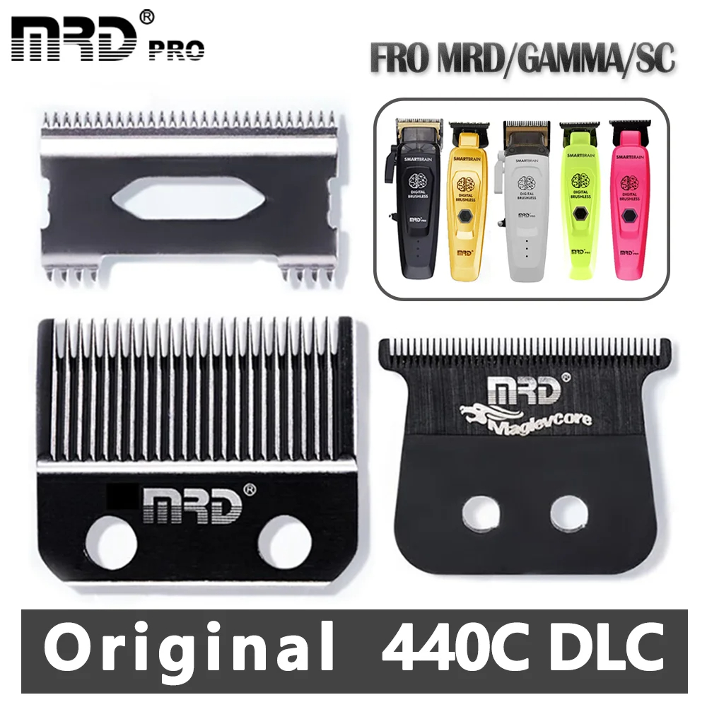 MRD Pro Professional Hair Clipper ใบมีดเปลี่ยน Bit Assembly DLC DLC เพชรเคลือบ Salon ตัดผมเครื่องมือ