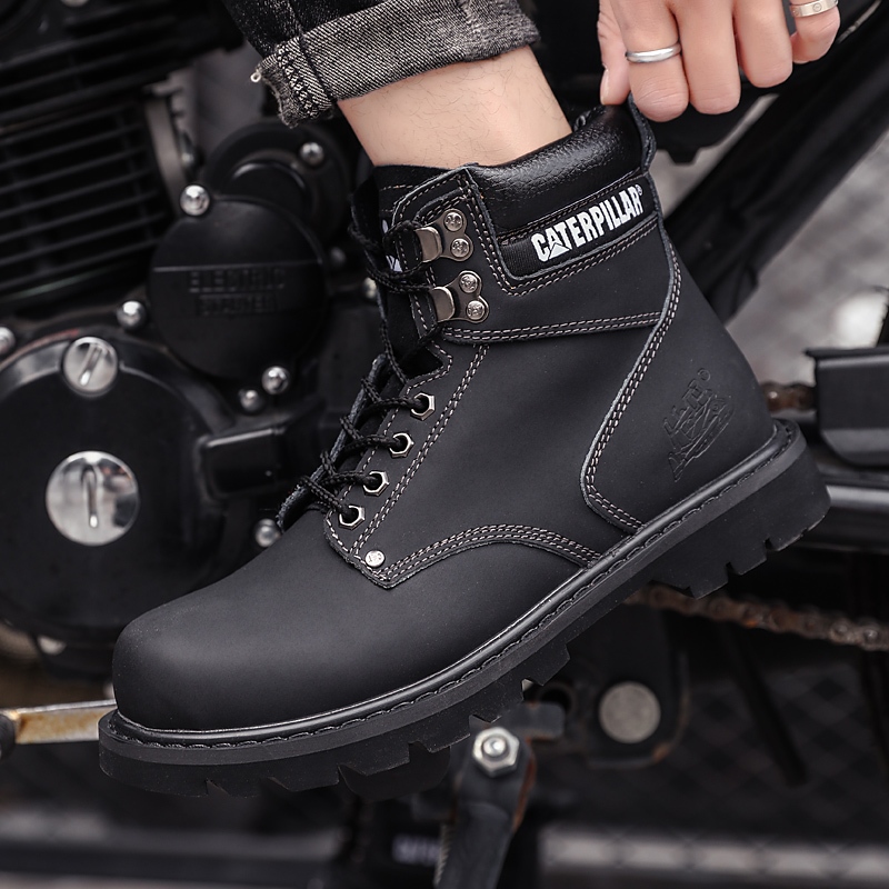 Carterpillar หนังมาร์ตินบู๊ทส์รองเท้าแฟชั่นสำหรับผู้ชาย - รูปที่ 5