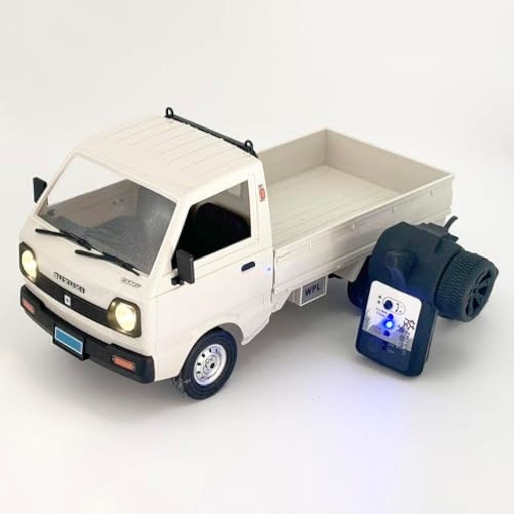 Inสต็อก WPL D-14 D14 1/10 RTR Full Scale 2.4G ด้านหลังไดรฟ์ Drift RC รถบรรทุก Suzuki รุ่นที่ได้รับอน