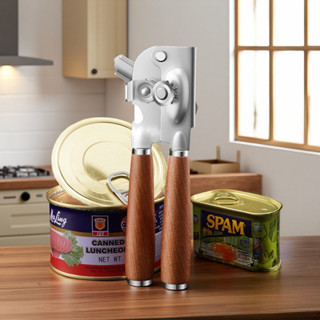 เครื่องเปิดกระป๋องสแตนเลส 304 แบบพกพา - เปิดขวด เปิดฝาได้ ใบ…