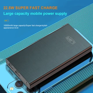LUOBR P3-6 Power Bank 10000mAh ธนาคารพลังงาน สีดำ/สีขาว ย้ายแหล่งจ่ายไฟ ชาร์จเร็วรับประกันหนึ่งปี