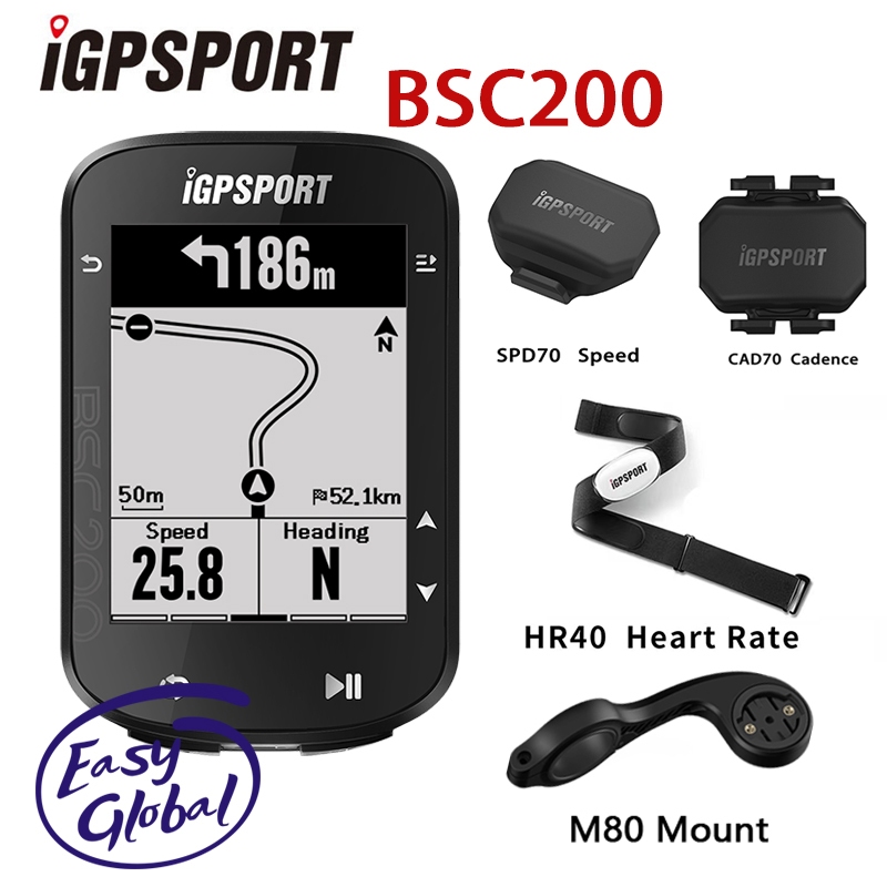 Igpsport BSC200 GPS คอมพิวเตอร์บลูทูธ ANT+ เครื่องวัดระยะทาง กันน้ํา สําหรับจักรยาน MTB