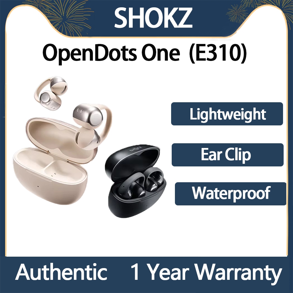 SHOKZ OpenDots ONE E310 หูฟังคลิปหูบลูทูธน้ําหนักเบา Hifi ไร้สาย สําหรับเล่นเกม แล็ปท็อป พีซี