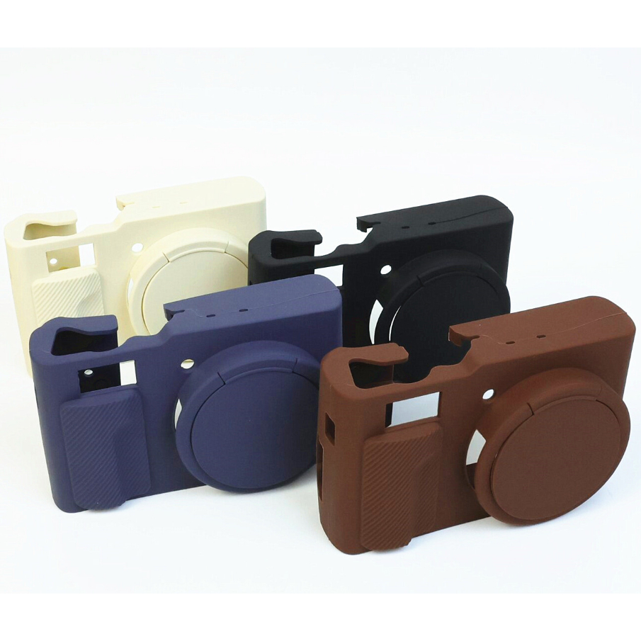 ป้องกันยางฝาครอบ Protector DC-TZ99 DC-ZS99 สําหรับ Panasonic Lumix TZ99 ZS99 ซิลิโคนเกราะผิวกระเป๋าก