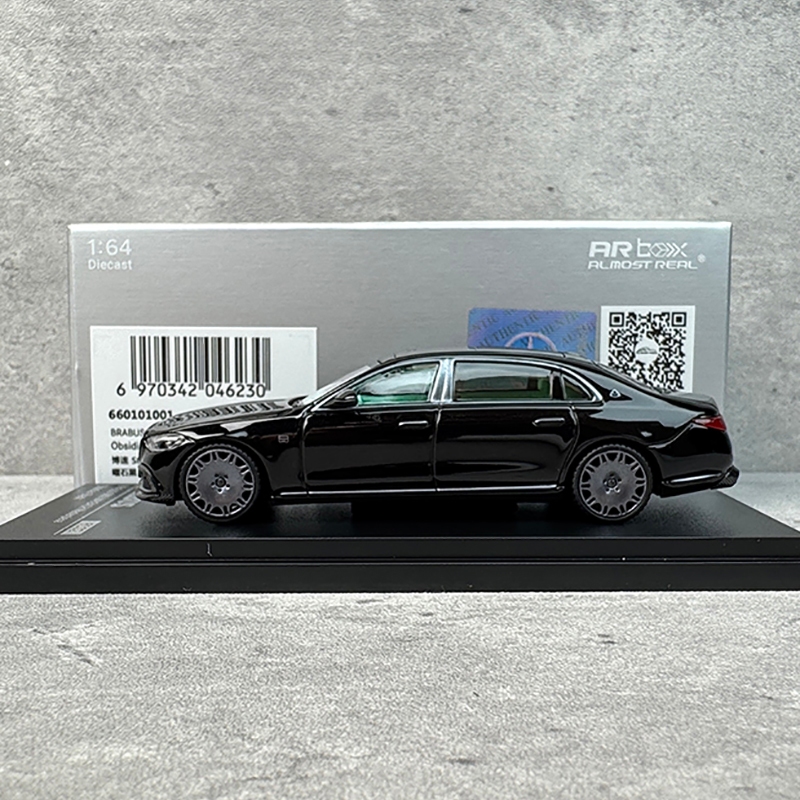 กล่อง AR 1:64 โมเดลรถ Maybach Mercedes Benz S850 Babos S-Class
