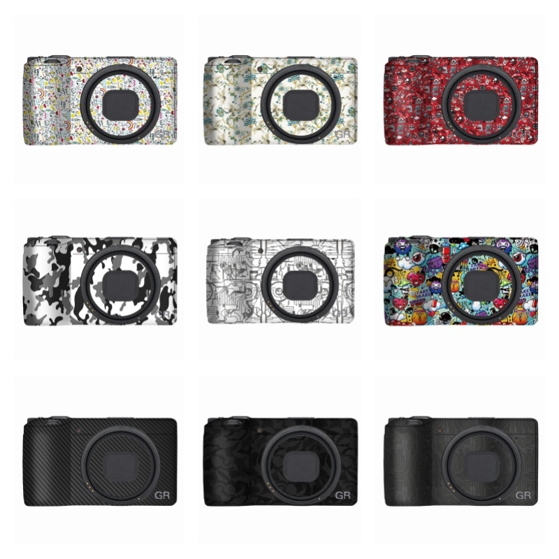 สติ๊กเกอร์ป้องกันกล้อง RICOH GRIII GRIIIX สําหรับสติกเกอร์ RICOH, ตัวป้องกันกล้อง RICOH, อุปกรณ์เสริ