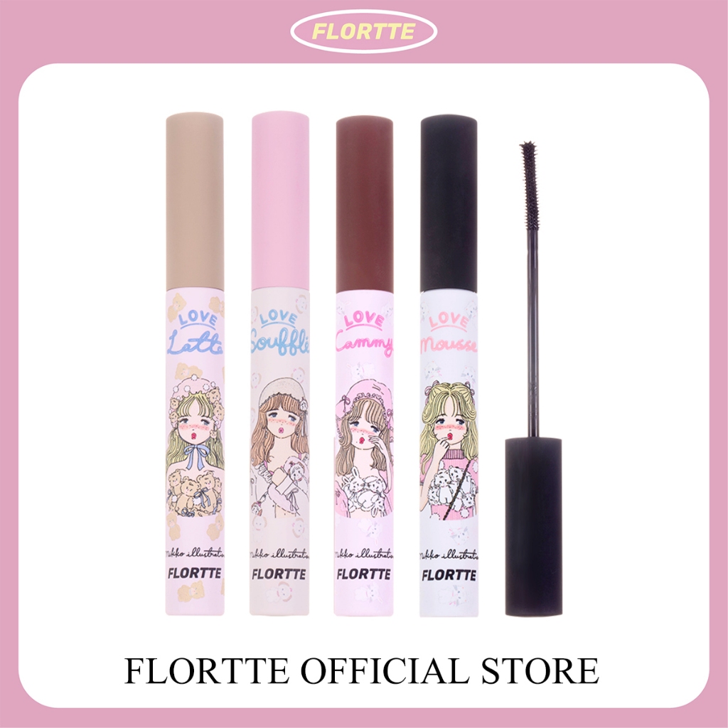 Flortte Mikko ไพรเมอร์มาสคาร่าดัดผมยาว