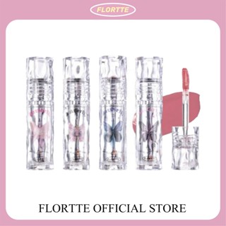 FLORTTE Official Butterfly Hello Beauty Lip Lacquer