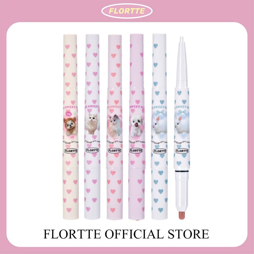 Flortte I Am Super Beauty Double Headed Lip Liner