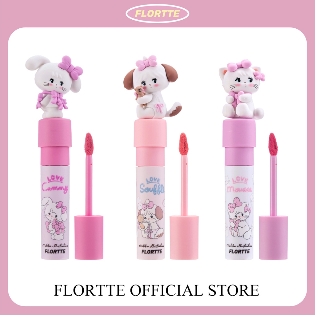 Flortte Mikko Lip Cream Milk Cake Lip Cream
