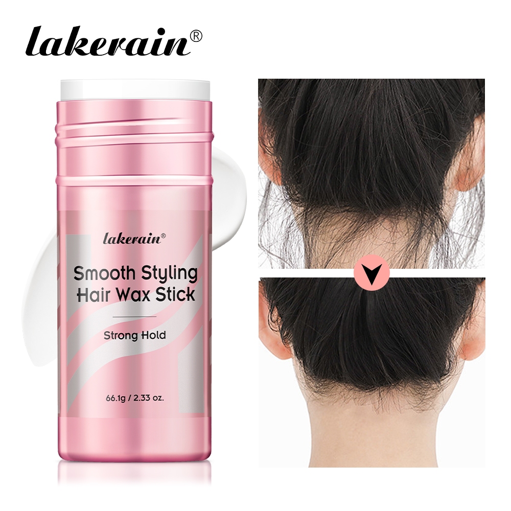 Lakerain Strong Hold Hair Wax Slick, Slick Stick สําหรับผมไม่เหนียวเหนอะหนะจัดแต่งทรงผมผม Pomade Stick, Strong Hold Refreshing, Shape-Holding และจัดแต่งทรงผมติดทนนาน