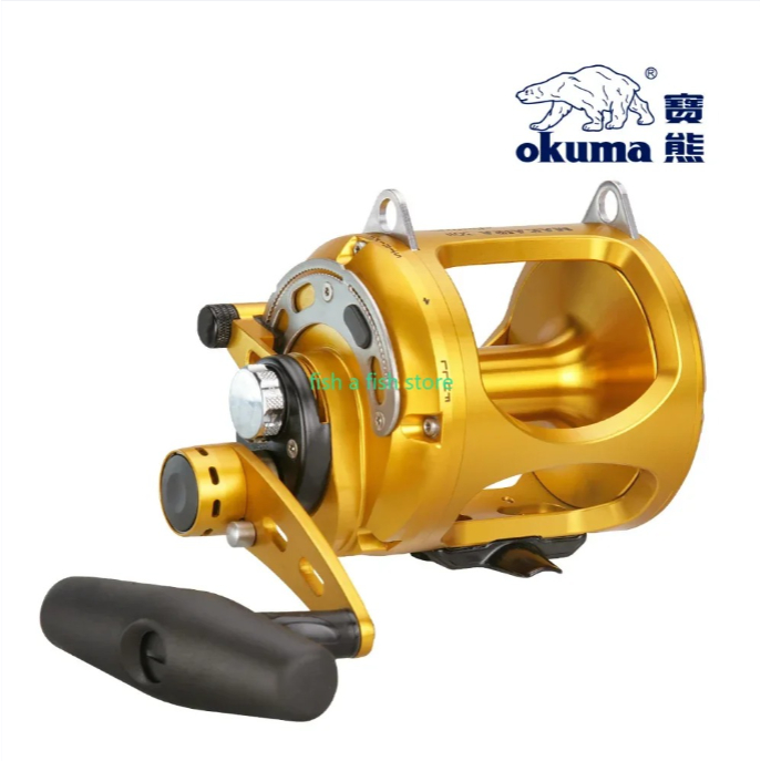 Okuma MAK AIRA Trolling รอกตกปลาโอเวอร์เฮด