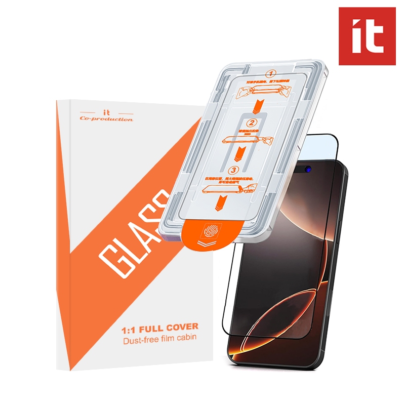 It[ของขวัญ,ฟิล์มเลนส์]ฟิล์มกันรอยหน้าจอสําหรับ iPhone 11 13 Pro Max 16Pro Max 14 15 plus,ชุดติดตั้งอัตโนมัติได้ง่าย,กระจกนิรภัยความแข็ง 9H,โปร่งใสความละเอียดสูงพิเศษ,