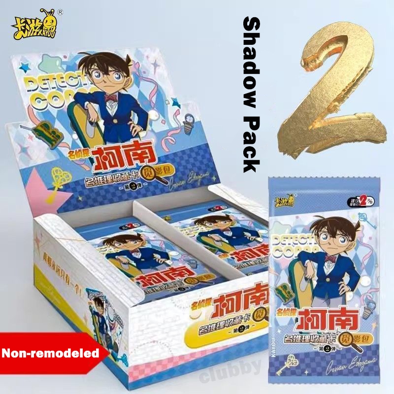 การ์ดโคนัน Conan UR/GR/QR หายาก Cards Game ของเล่นเด็ก ของสะสมอนิเมะ-1หีบห่อ - รูปที่ 7