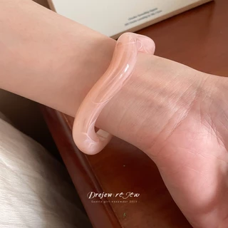 เดรเจว ไม่สม่ําเสมอรอยเปื้อนง่ายเปิดปากสร้อยข้อมือ อิน ขนาดเล็กสดอารมณ์สร้อยข้อมือแฟชั่นระดับไฮเอนด์อเนกประสงค์เครื่องประดับมือ