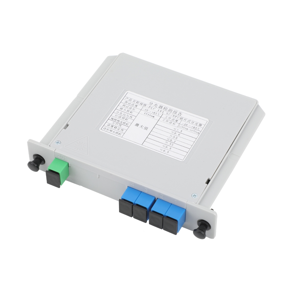 APC/SC to UPC/SC 1 ถึง 2/4/8/16/32/64 กล่องแยกไฟเบอร์ Plug-in สําหรับการสื่อสารไฟเบอร์ออปติก - รูปที่ 5