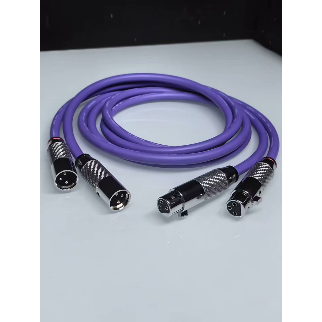 ญี่ปุ่น Furutech Furutech FA-α S22 คริสตัลเดี่ยวทองแดง Flagship RCA ถึง XLR ชายหญิง Balance Line Audio Power Amplifier Double Lotus สัญญาณสาย
