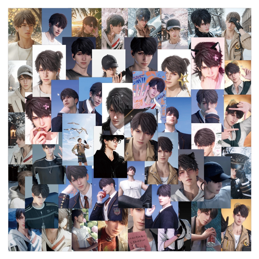 80 ชิ้นอะนิเมะเกม Love และ Deepspace ฤดูร้อนโดย Day สติกเกอร์แล็ปท็อปโน้ตบุ๊ค DIY สติกเกอร์เด็กของขวัญ - รูปที่ 2