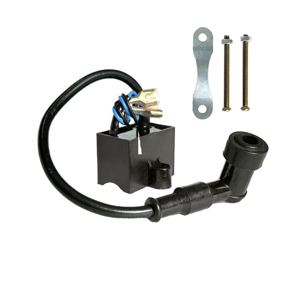 CDI คอยล์จุดระเบิดสําหรับ 49cc 50cc 60cc 66cc 70cc 80cc 2-Stroke เครื่องยนต์มอเตอร์จักรยาน ATV Quad Go Kart Moped สกู๊ตเตอร์