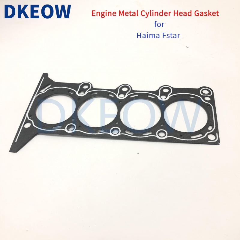 ชิ้นส่วนอะไหล่รถยนต์เครื่องยนต์ปะเก็นฝาสูบโลหะสําหรับ Haima Fstar 5 GM12 1.2L