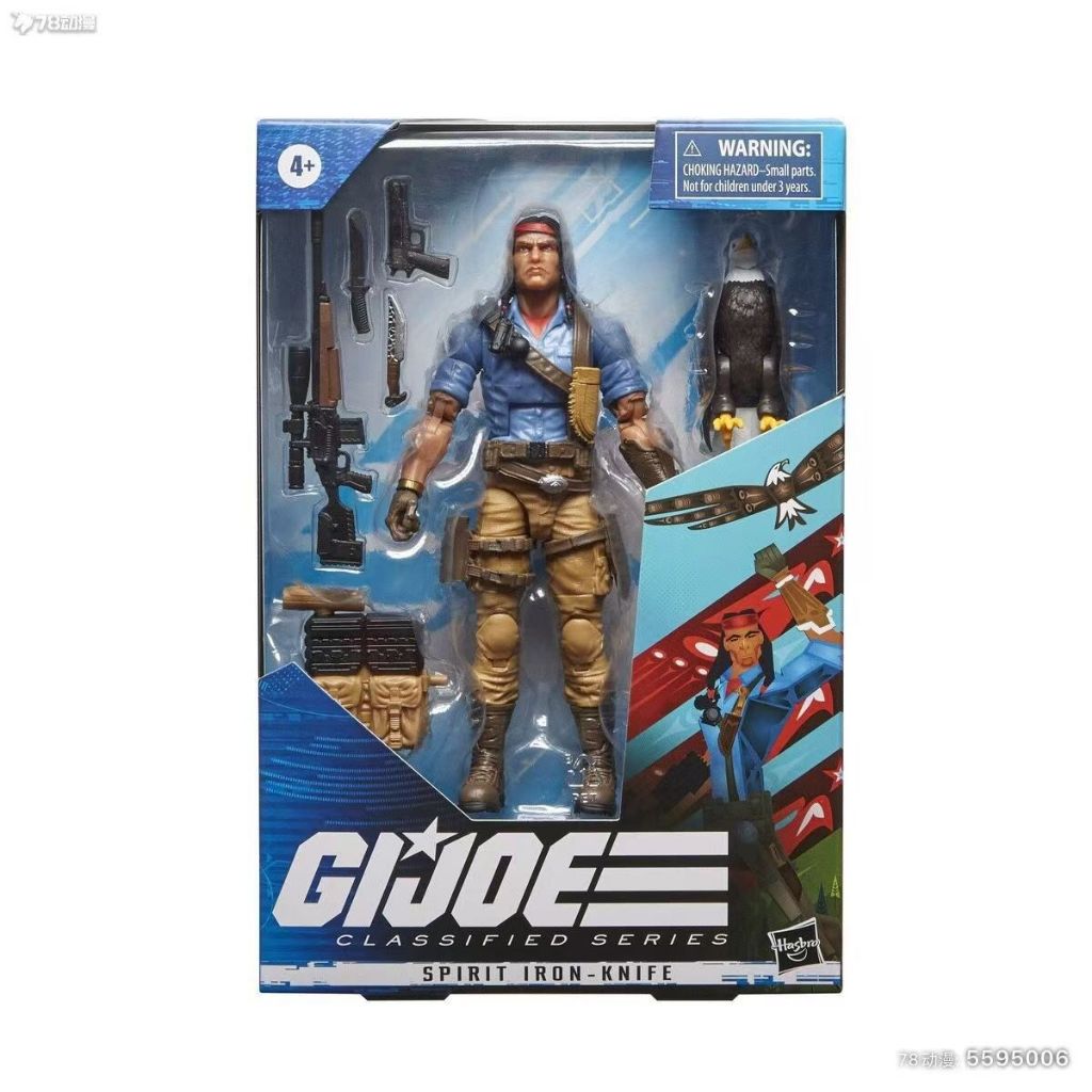Hasbro GIJoe Classified Series GIJoe . Spirit Iron-Knife Joe Action Figures ของเล่น 6 นิ้ว 100% ยี่ห