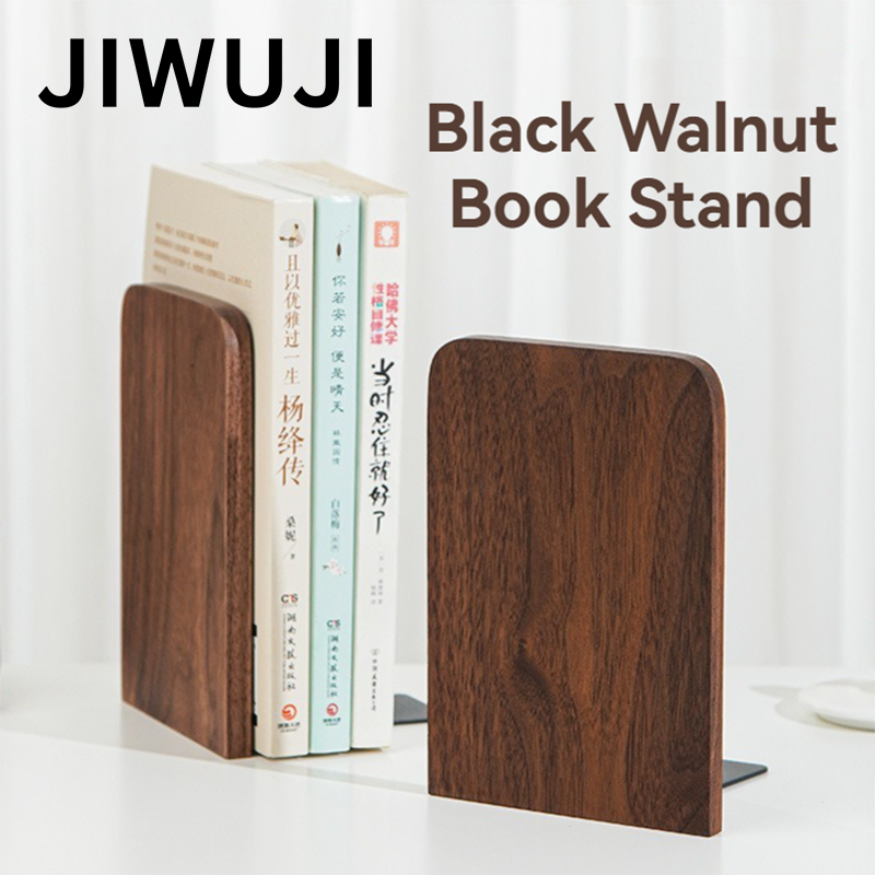 Primepick ไม้ Bookends ขาตั้งหนังสือโลหะตกแต่งสํานักงานหนังสือ End นักเรียน Stopper ผู้ถือหนังสือ