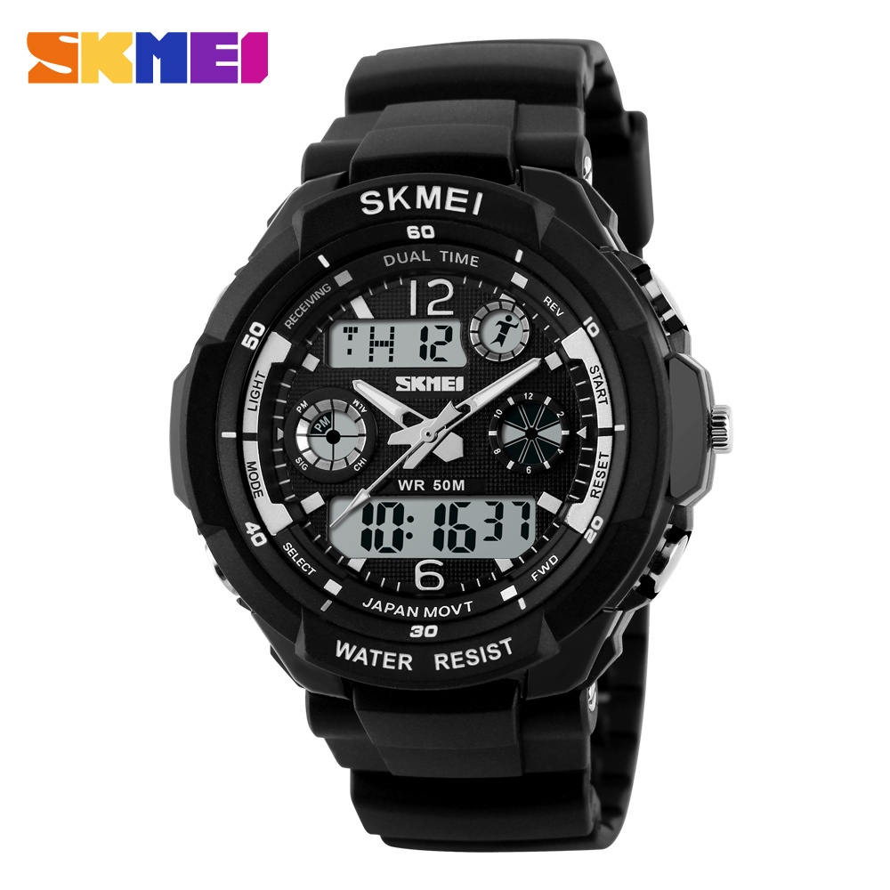 Skmei 0931 เด ็ กกันกระแทกนาฬิกากันน ้ ํากลางแจ ้ งดิจิตอลเด ็กกีฬานาฬิกาข ้ อมืออิเล ็กทรอนิกส 1060